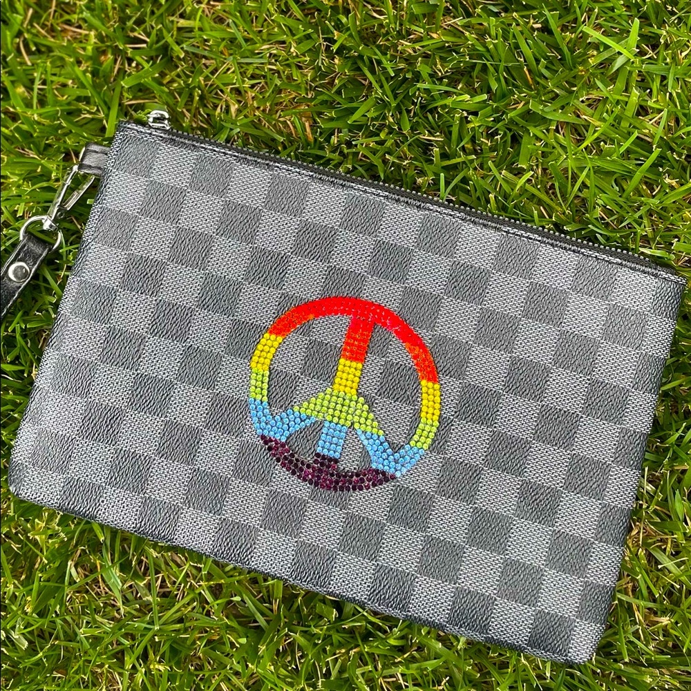 Peace Patch Wristlet - Great Accessory - image 1